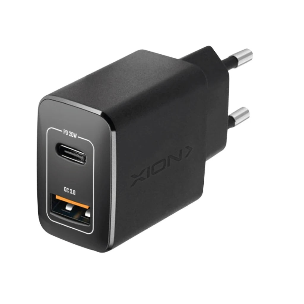 cargador carga rápida USB C + USB A