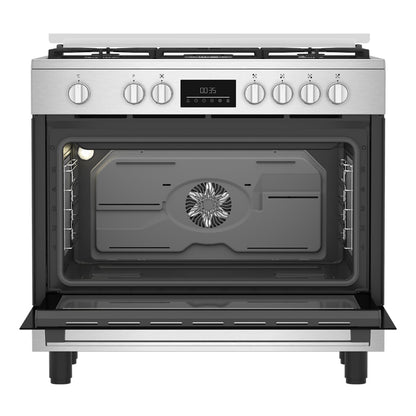 Cocina combinada 111L con grill 90cm Beko BGM 11226 EX