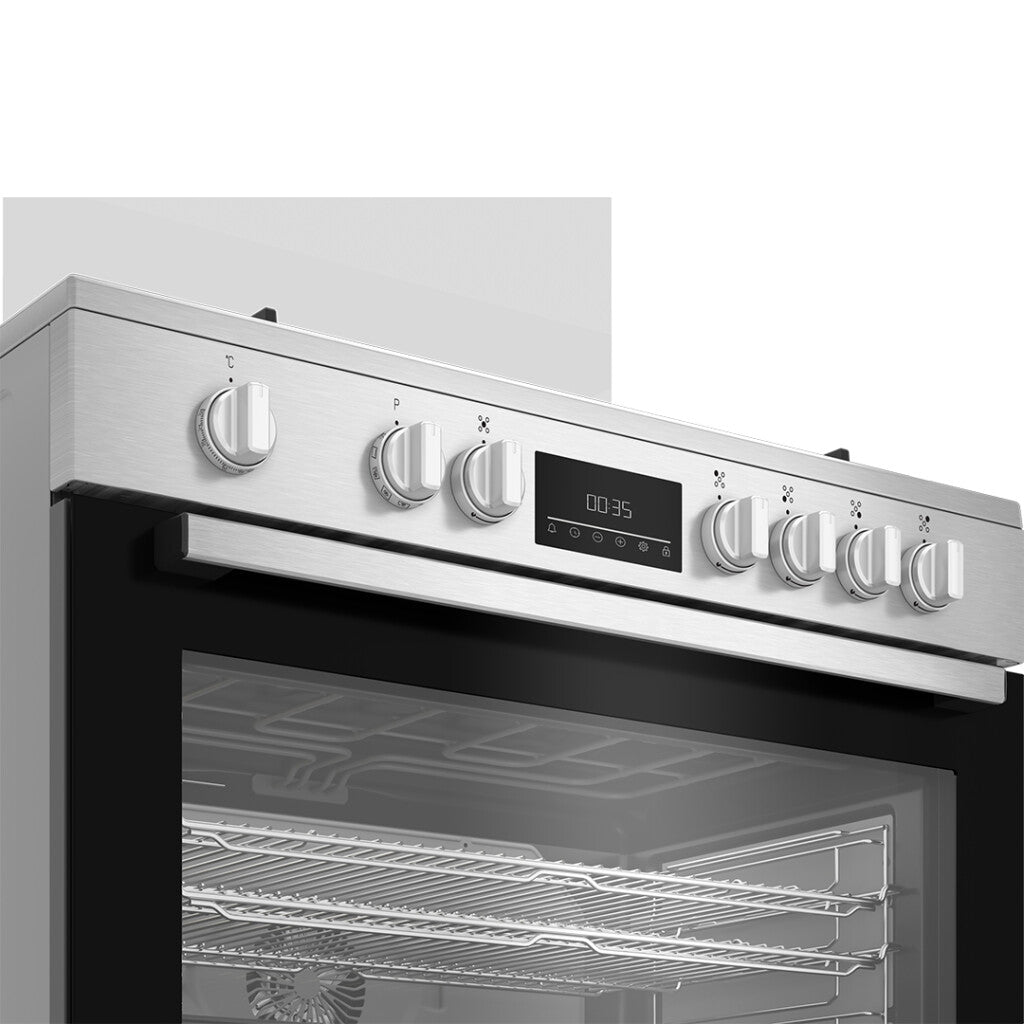 Cocina combinada 111L con grill 90cm Beko BGM 11226 EX