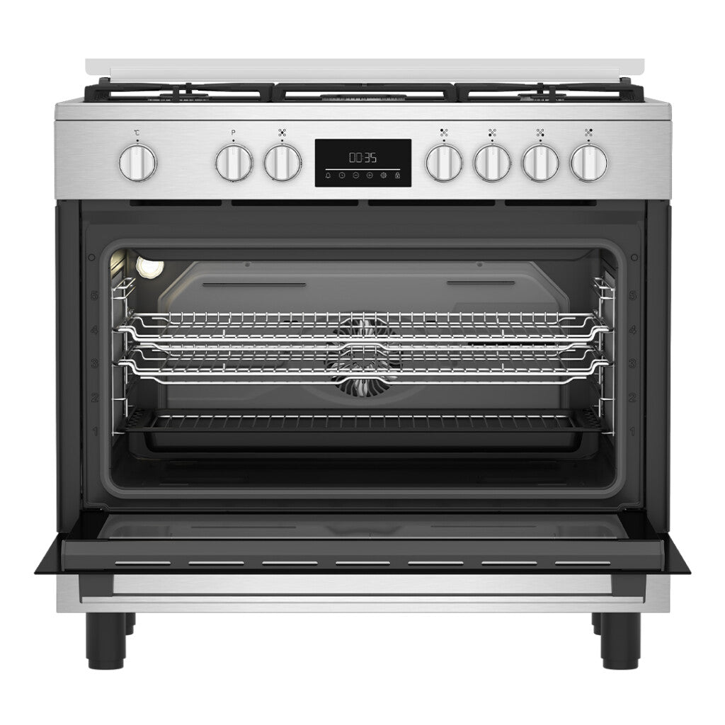 Cocina combinada 111L con grill 90cm Beko BGM 11226 EX
