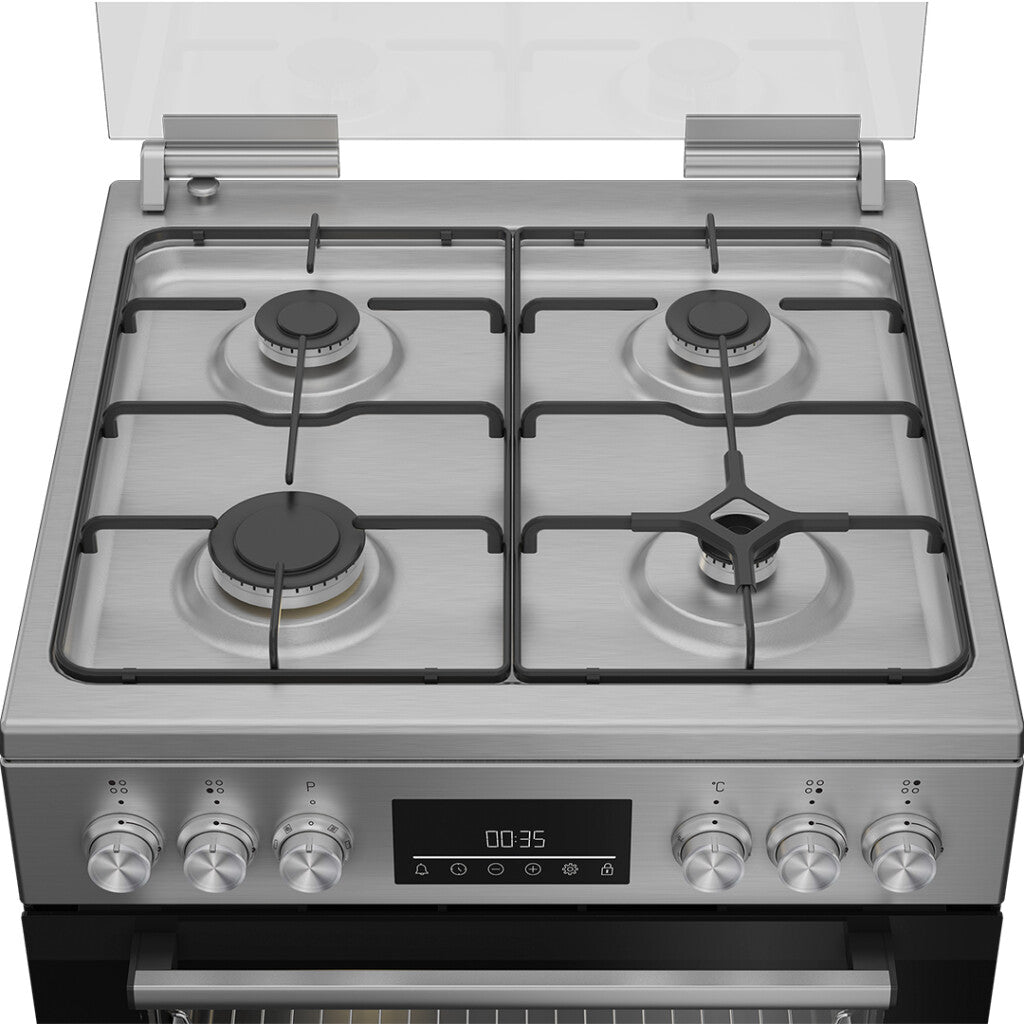 Cocina combinada 65L con grill 60cm Beko FBM 62330 DXS