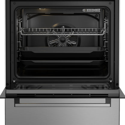 Cocina vitrocerámica 65L con grill 60cm Beko FBM67320XS