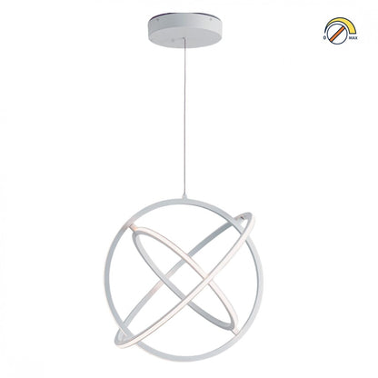 Colgante Led Diseño Átomo tres aros 80W Dimerizable