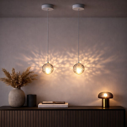 Colgante led esfera efecto flotante 5W