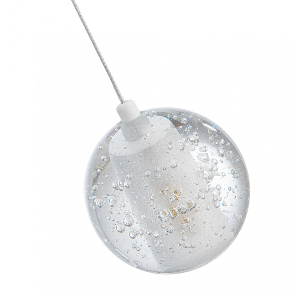Colgante led esfera efecto flotante 5W