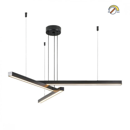 Colgante Led lineal 3 barras 30W Dimerizable