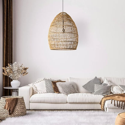 Colgante rattan grande 68cm