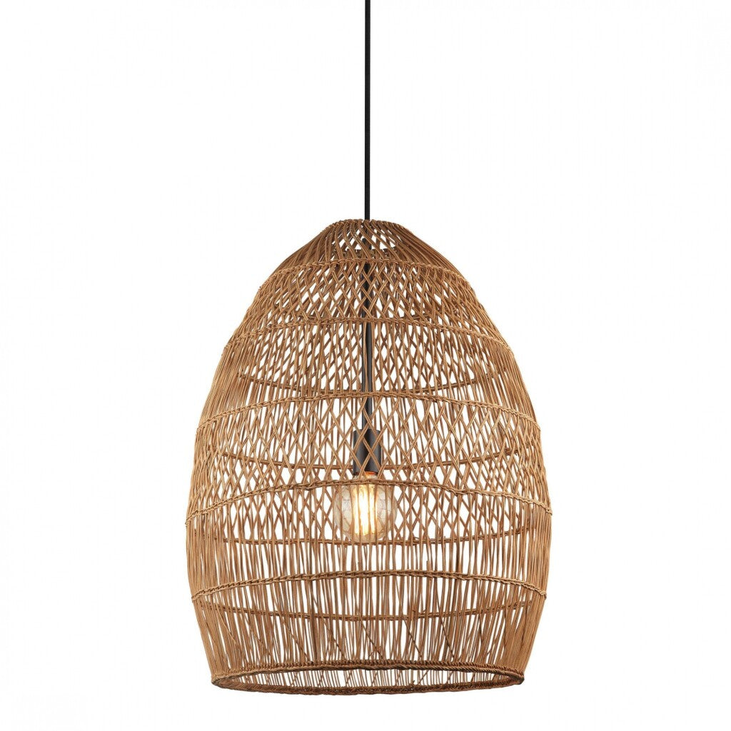 Colgante rattan grande 68cm