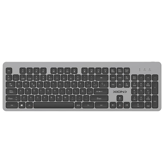 combo mouse y teclado inalámbrico recargable