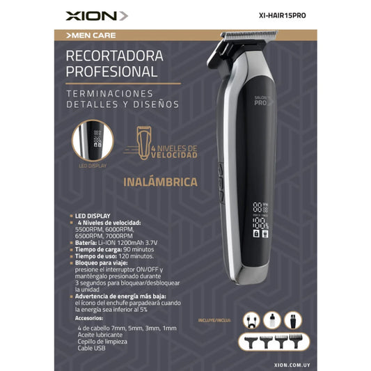cortadora profesional inalámbrica