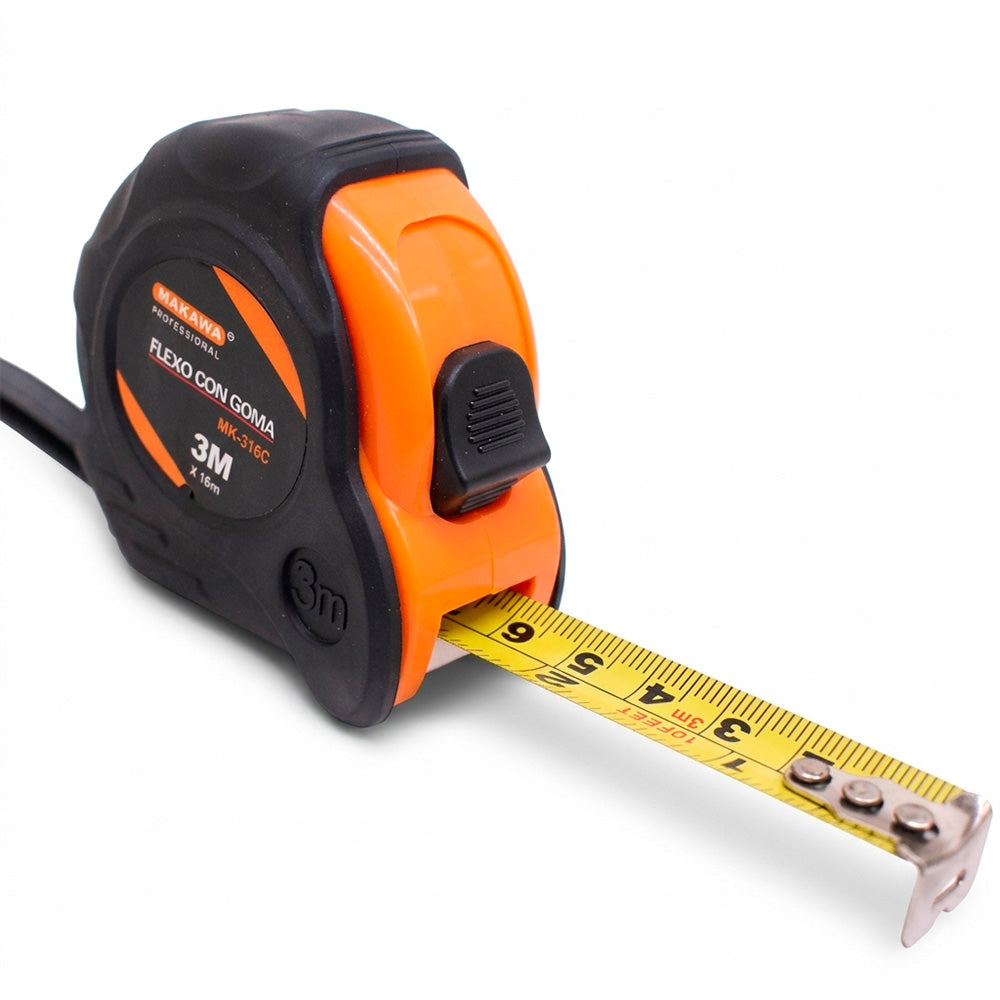 CINTA METRICA 3M ANCHO 16MM MAKAWA MK-316C
