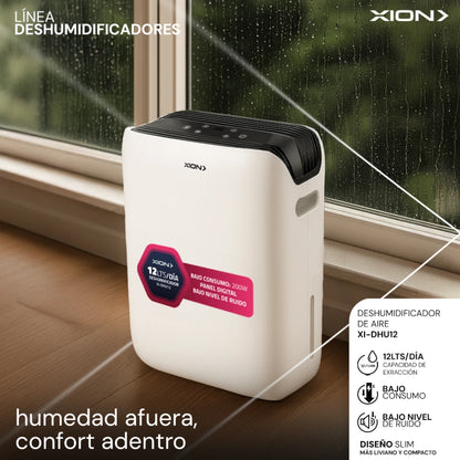 deshumidificador de aire 12Lts.