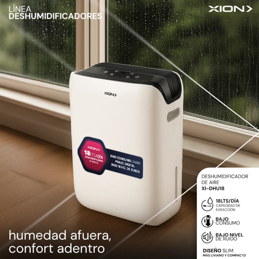 deshumidificador de aire 18Lts
