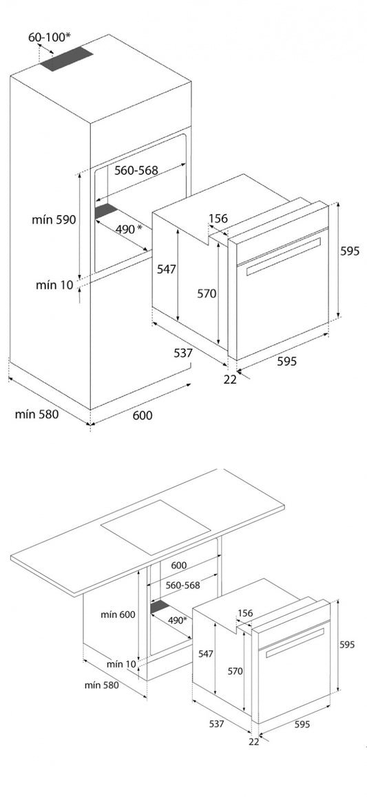 Horno – HSB 615