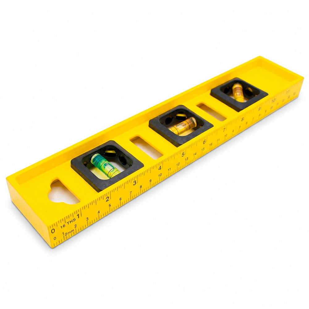 NIVEL DE FIBRA 12″ AMARILLO TOYOKI LH-3165