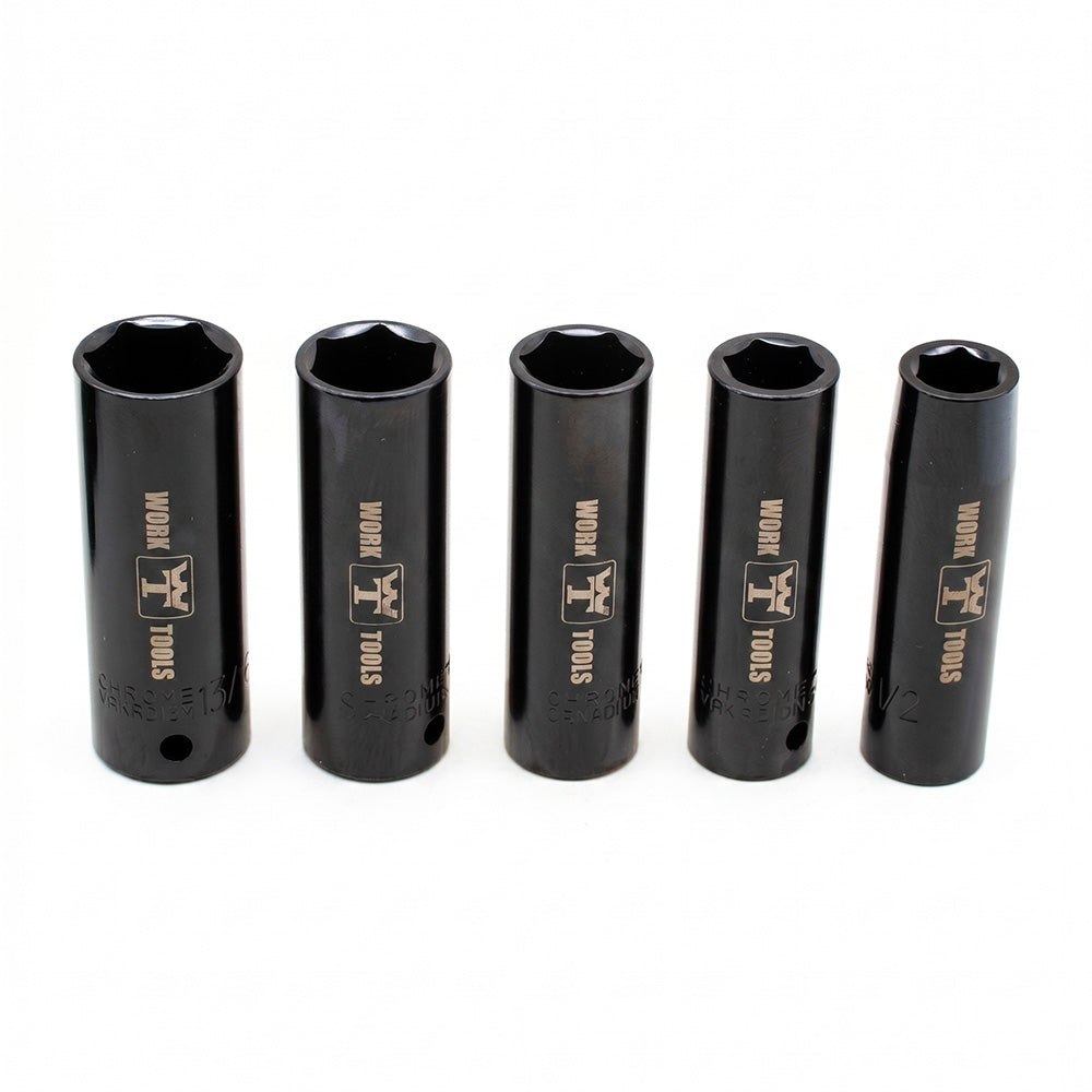 JUEGO DE DADO IMPACTO 1/2”-3/8” 38PZ WORKT PT04143