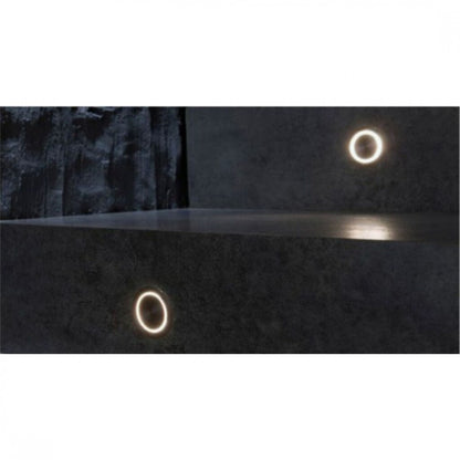 Embutido led anillo, de pared, IP65 24 volt