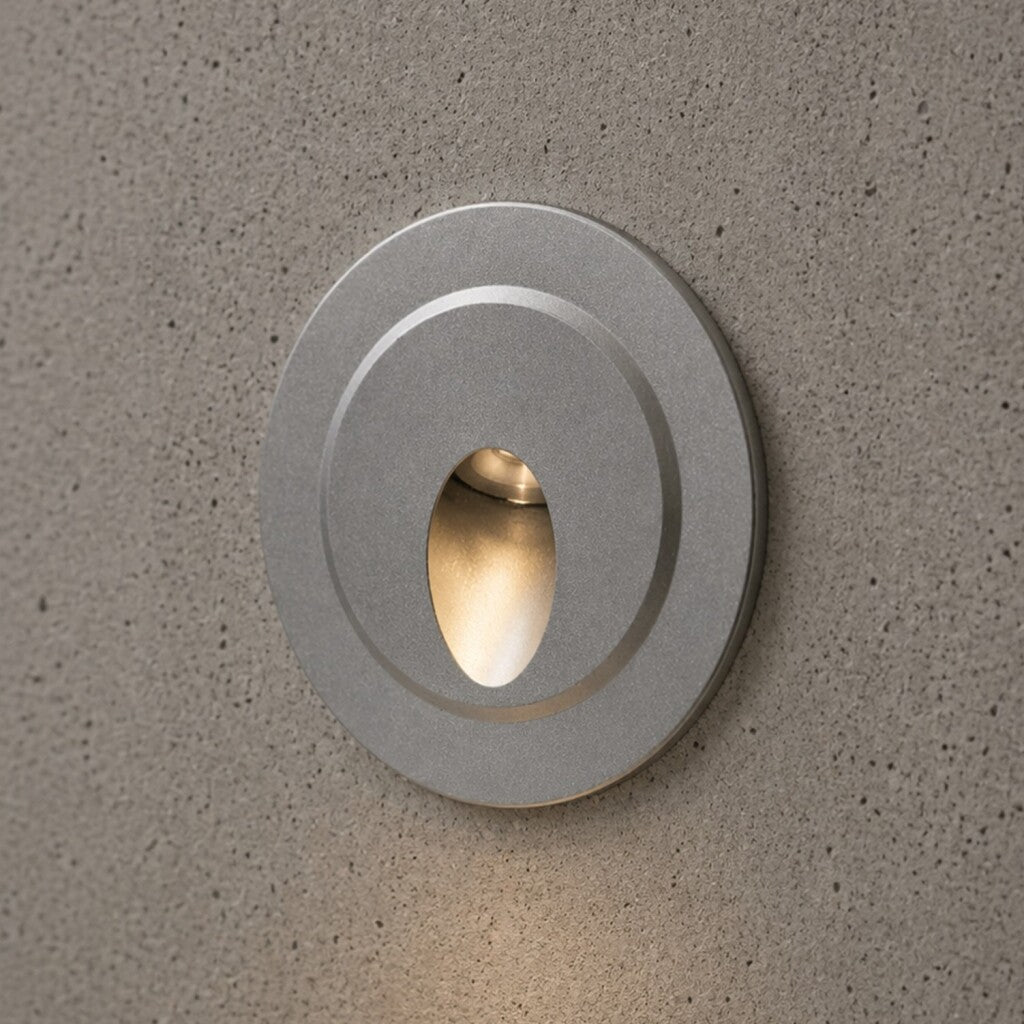Embutido led haz Señalizador redondo, de pared, IP65 240 volt