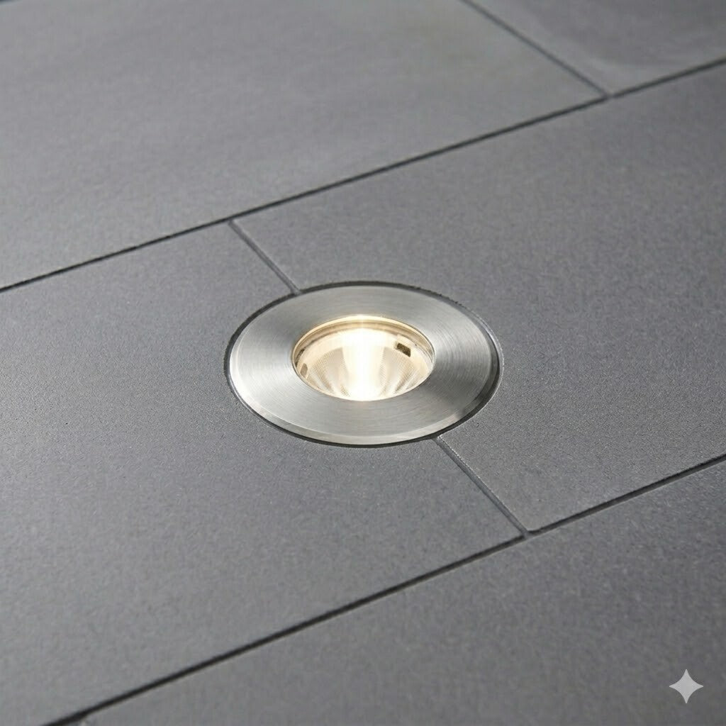 Embutido led piso 5w - 5.8 cm IP67 24 volt