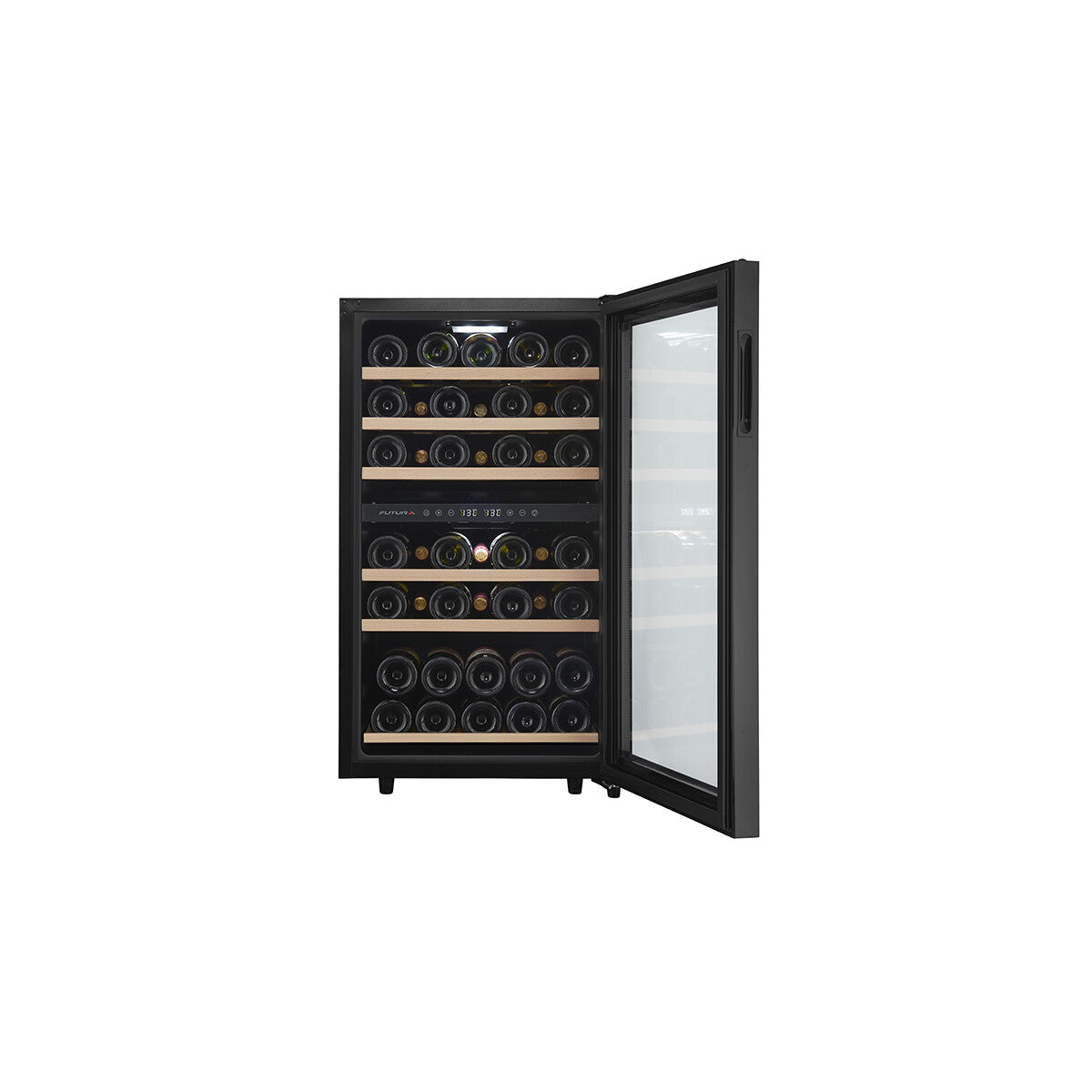 Enfriadora de vino Futura FUT-EV43N Vidrio Negro