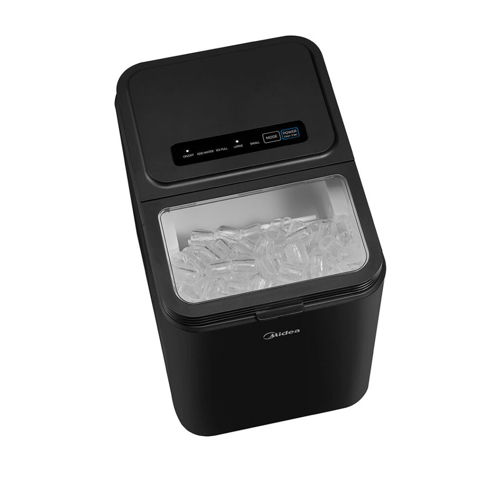 Fábrica de hielo negra Midea MDICE12FZG30