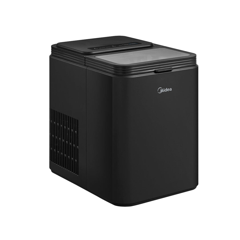 Fábrica de hielo negra Midea MDICE12FZG30