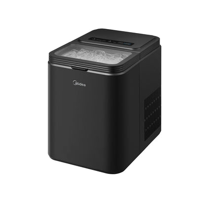 Fábrica de hielo negra Midea MDICE12FZG30