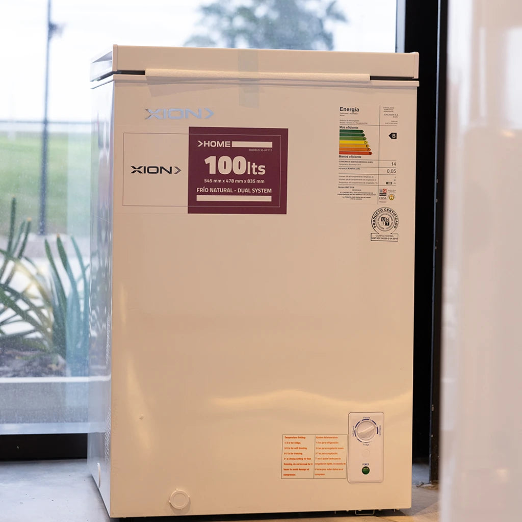 freezer horizontal 100 litros xion