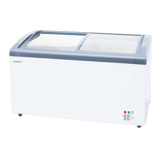 freezer horizontal cap. 328 lts
