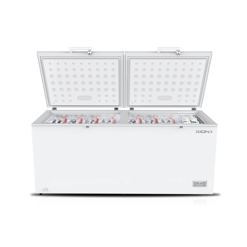 freezer horizontal xion 690 lts. doble puerta