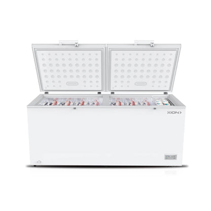 freezer horizontal xion 690 lts. doble puerta