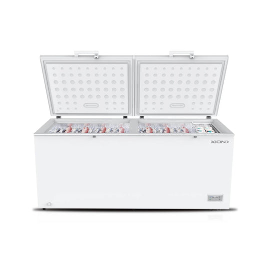 freezer horizontal xion 690 lts. doble puerta