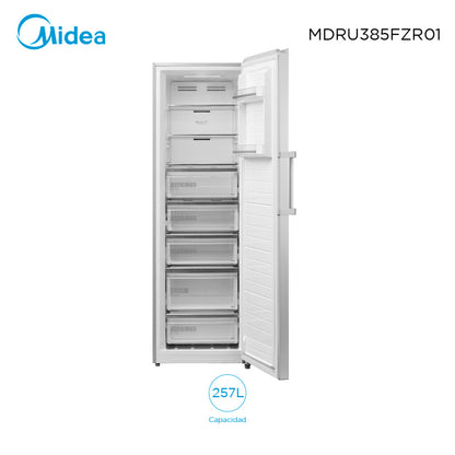 Freezer vertical 257L Midea MDRU385FZR01