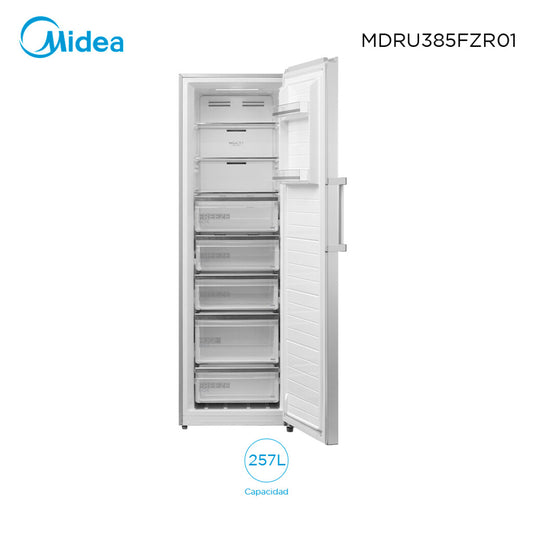 Freezer vertical 257L Midea MDRU385FZR01