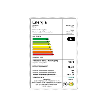 Heladera 204L Midea MDRT294FGG01