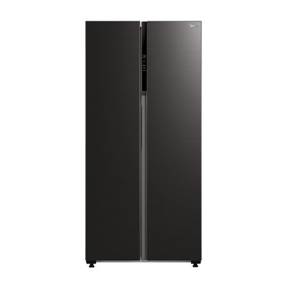 Heladera Black Inverter 482L Side by side Midea MDRS619FGR28