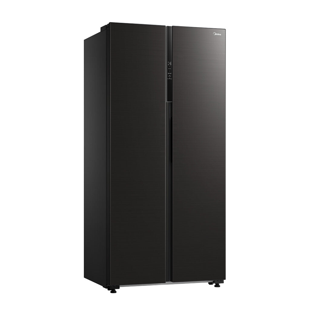 Heladera Black Inverter 482L Side by side Midea MDRS619FGR28