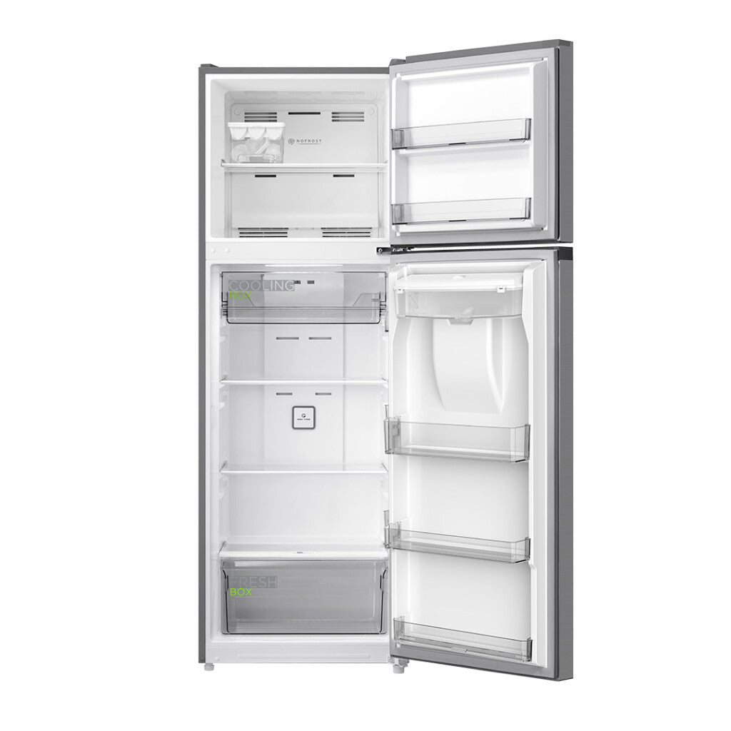 Heladera Inox Inverter 368L Midea MDRT489MTR46WINV