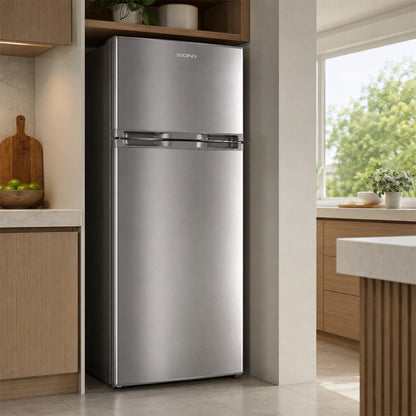 heladera refrigerador con freezer frío humedo 205 litros