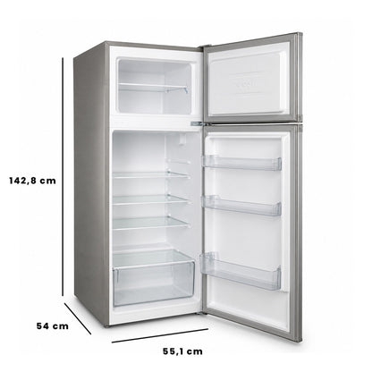 heladera refrigerador con freezer frío humedo 205 litros