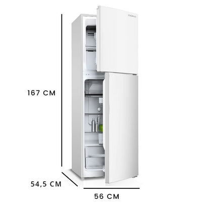 heladera refrigerador frío seco 246 litros