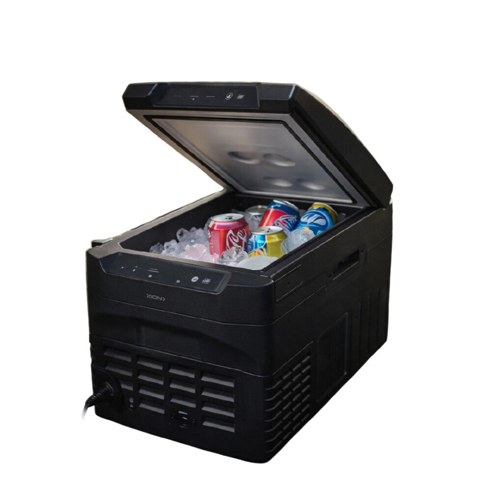 heladera refrigerador portátil 21 litros apta para auto