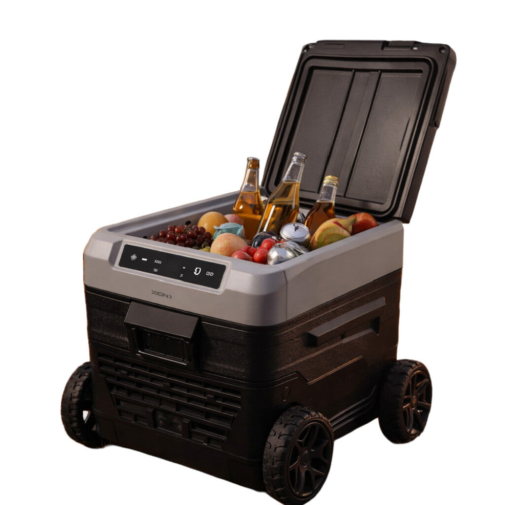 heladera refrigerador portátil 35 litros apta para auto