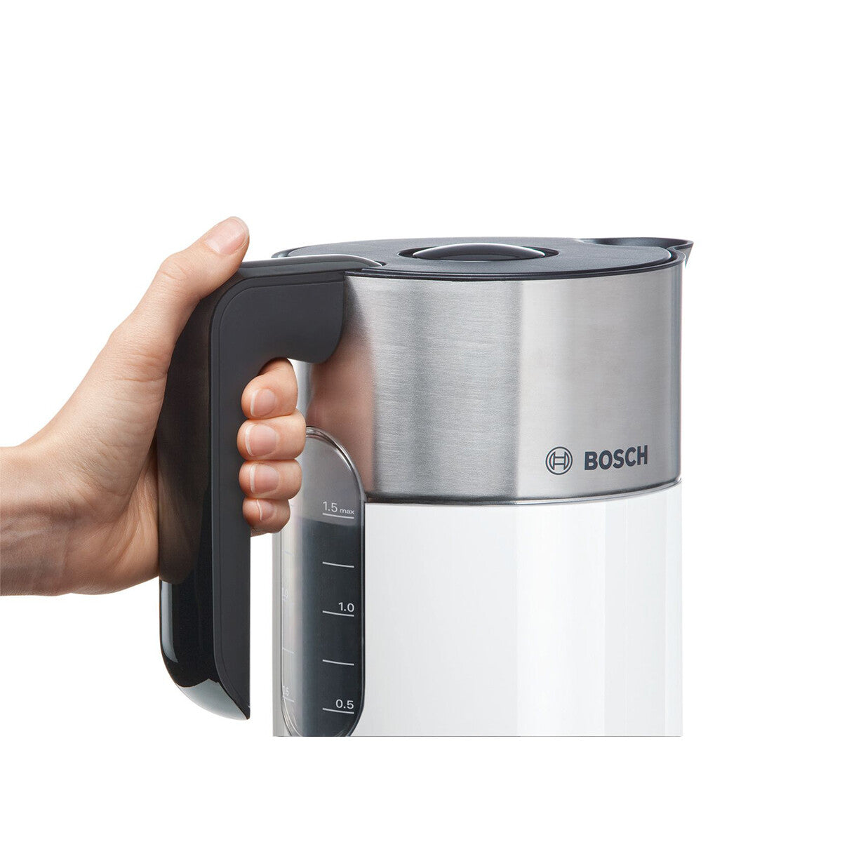 Hervidor de agua Bosch TWK8611P Styline Blanco
