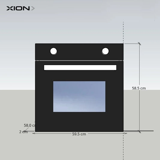 horno de empotrar 60cm mecánico frente acero inox