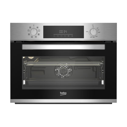 Horno empotrable compacto 48L con grill 45cm Beko BBCM12300X