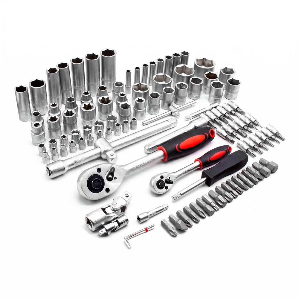 JUEGO DE DADO Y PUNTA 1/2”-1/4” 108P LH-2660