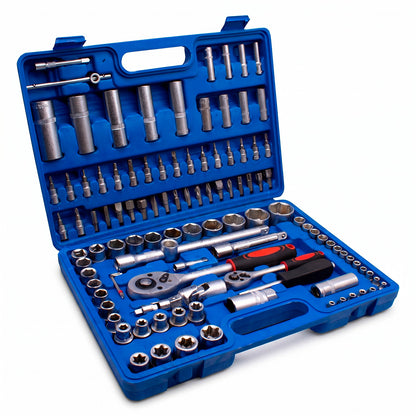 JUEGO DE DADO Y PUNTA 1/2”-1/4” 108P LH-2660