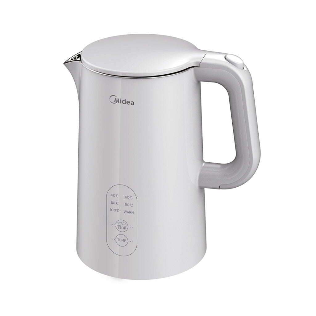 Jarra eléctrica blanca Midea 1.5L Blanca MK-SH15X301A2