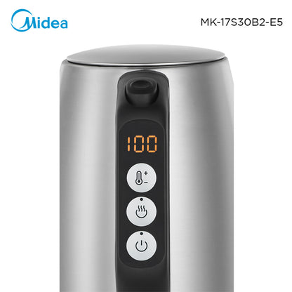 Jarra eléctrica Midea 1,7L Inox MK-17S30B2-E5